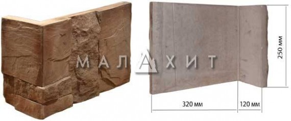 угловой элемент Бостон Малахит